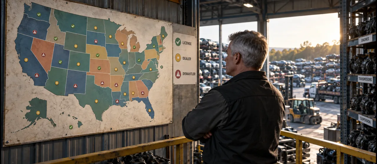 Do you need a license to sell used auto parts? A state-by-state guide