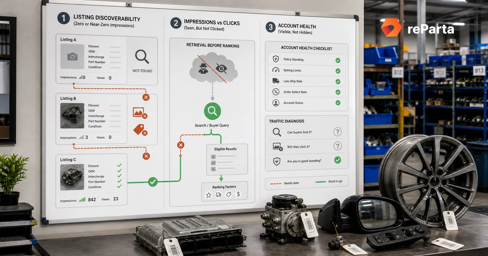 eBay Shadowbanning Auto Parts? What Zero Views Really Mean