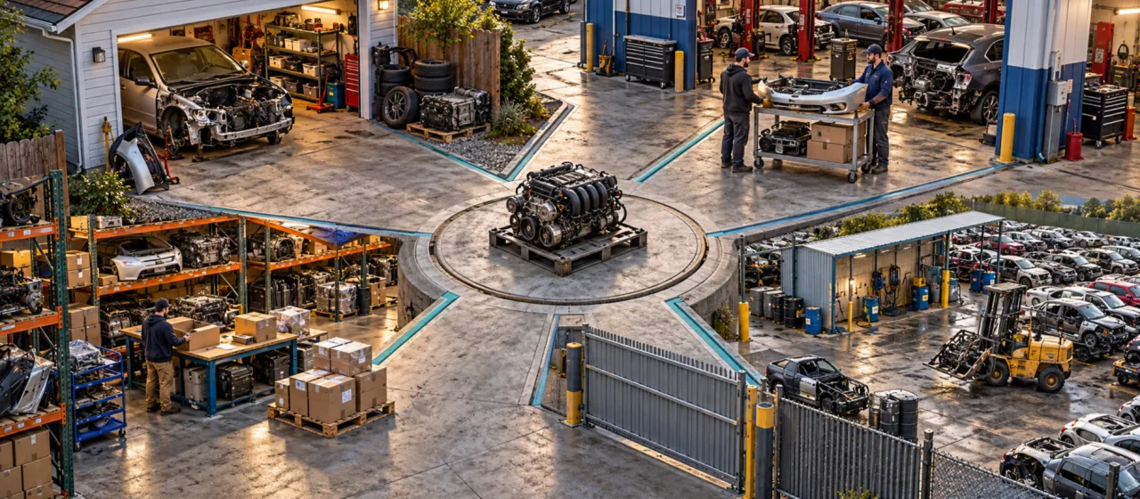 How to make money selling used auto parts: from a garage hobby to a licensed yard