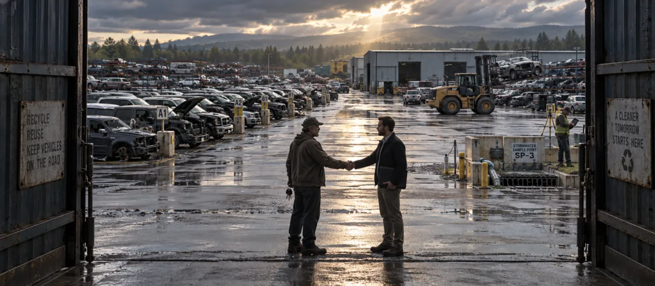 Salvage yard due diligence: the M&A buyer's checklist for buying an existing yard - environmental, license, inventory, and financial risk