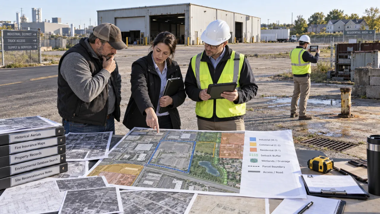 Salvage yard zoning and Phase I ESA: choosing a site, the costliest irreversible step