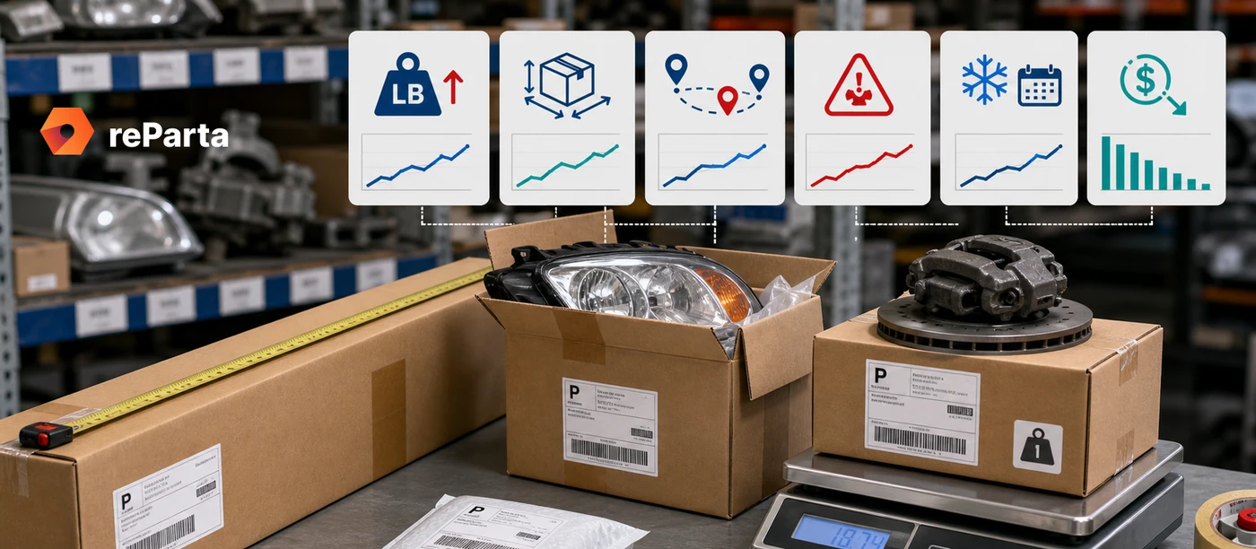 USPS Rate Changes 2026, Explained for Auto-Parts Sellers
